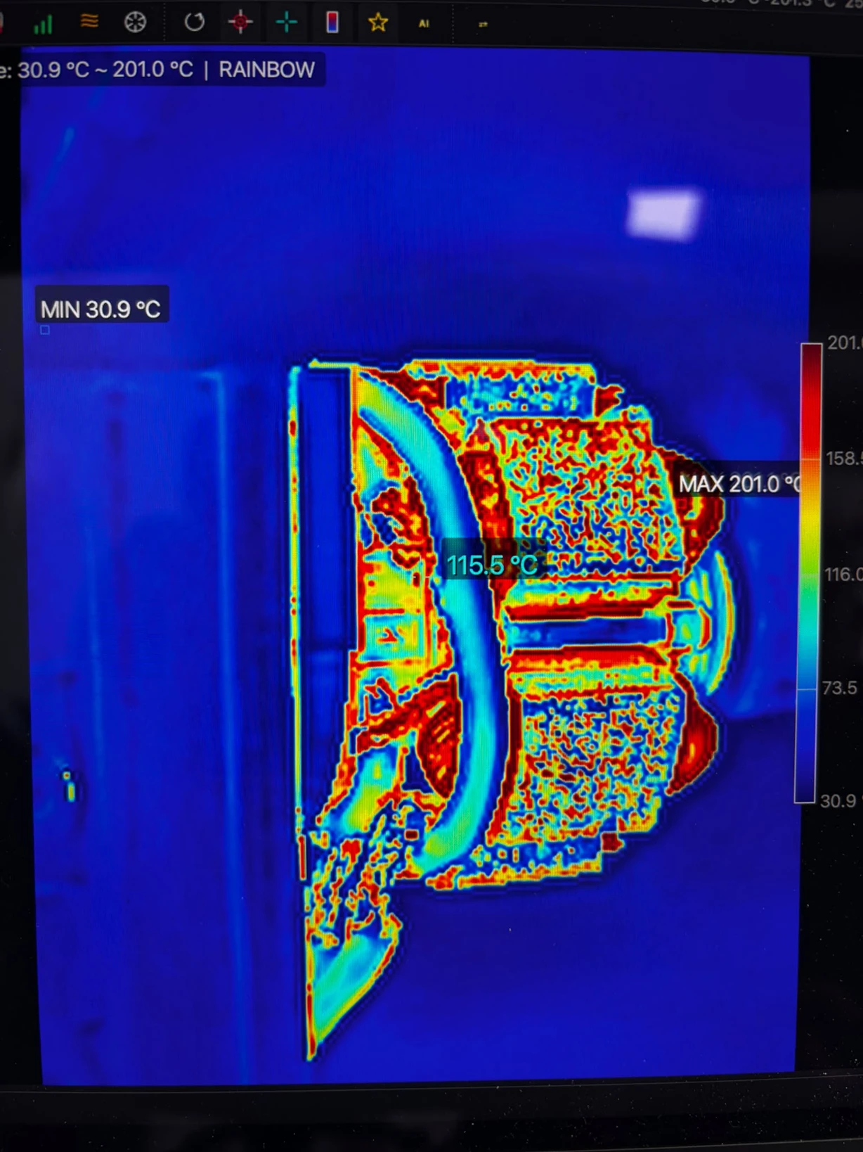 8 kW/kg continuous — on a 125 g motor